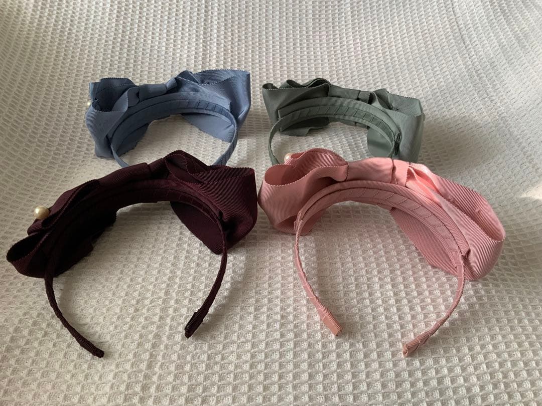 Leur Getter リボンカチューシャ 4色セット