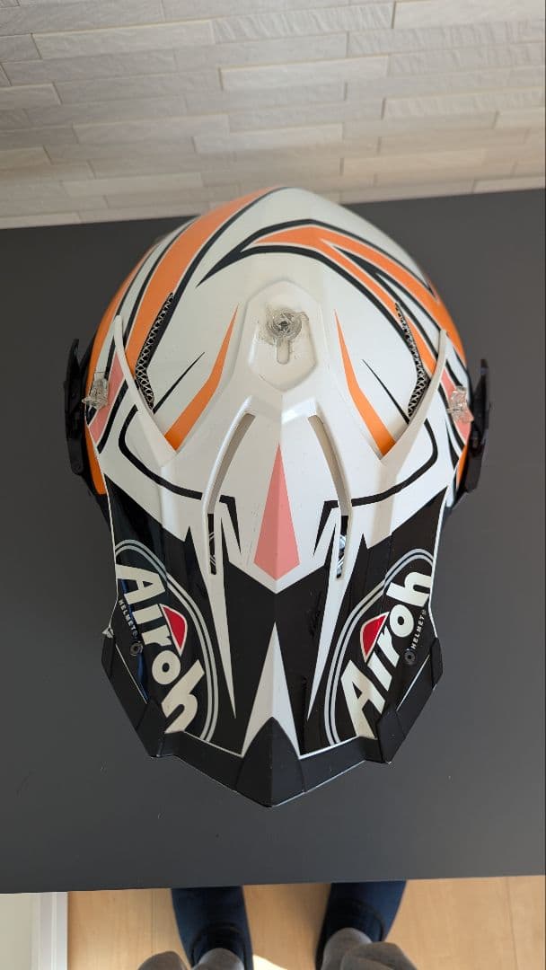 Airoh Terminator XL 100% Armega 交換レンズ付