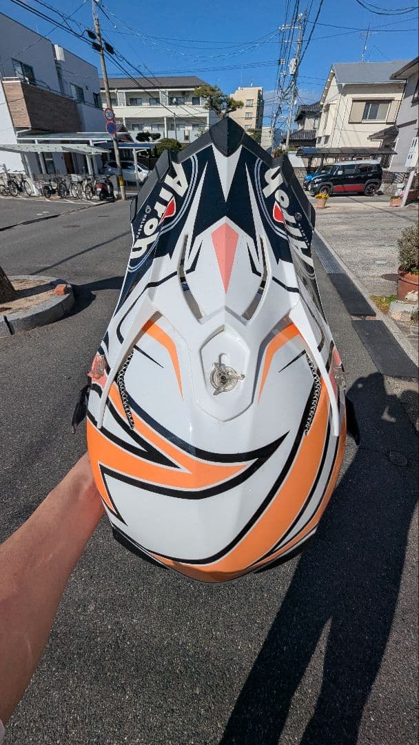 Airoh Terminator XL 100% Armega 交換レンズ付