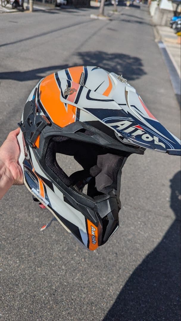 Airoh Terminator XL 100% Armega 交換レンズ付