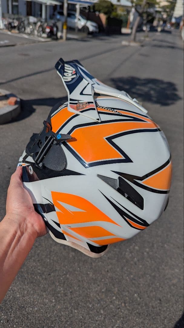 Airoh Terminator XL 100% Armega 交換レンズ付