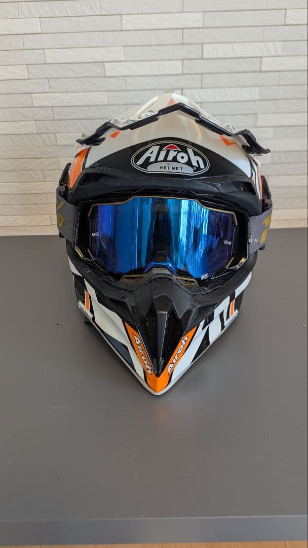 Airoh Terminator XL 100% Armega 交換レンズ付