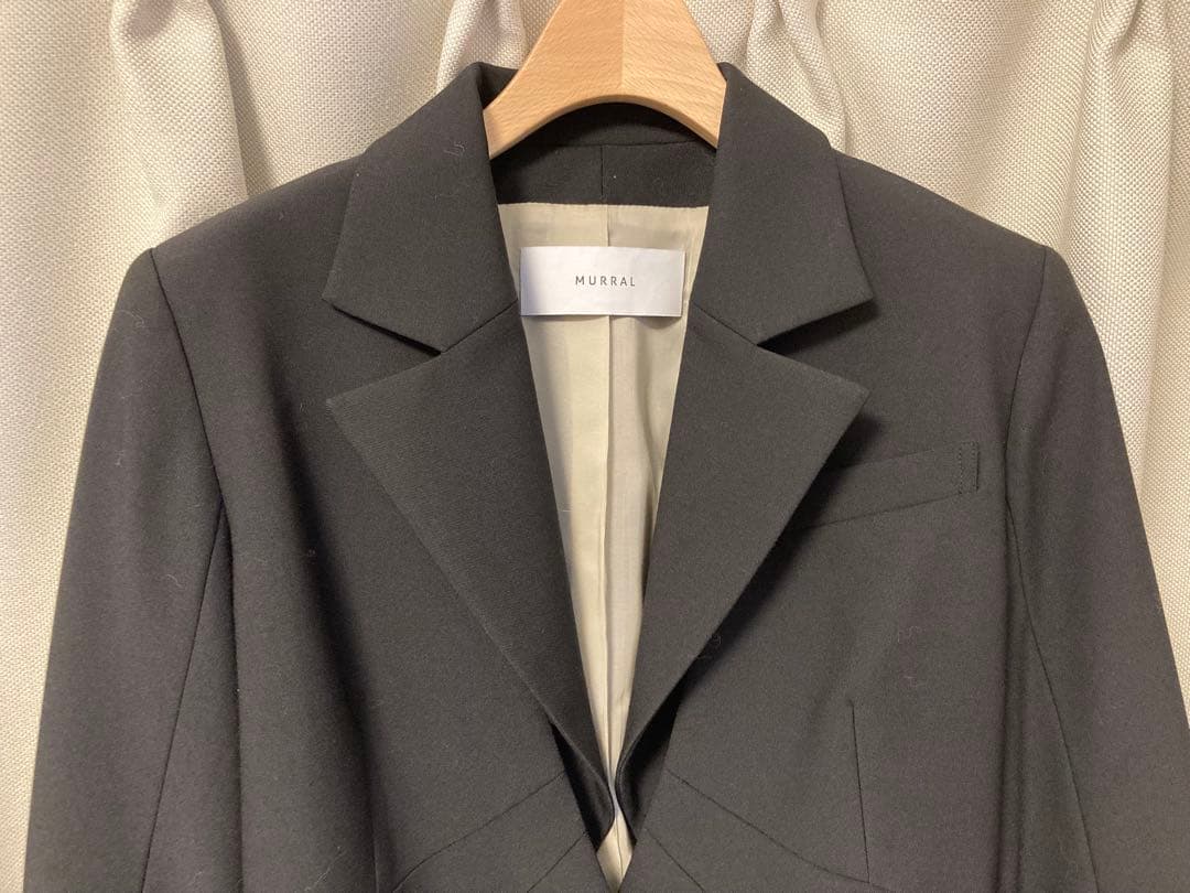 【極美品】MURRAL Morpho embroidery jacket 黒 2