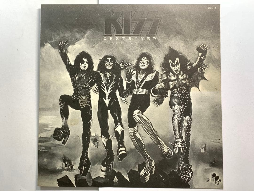 LP 2枚セット☆KISS キッス:地獄の軍団/地獄のロック・ファイアー 帯付♪