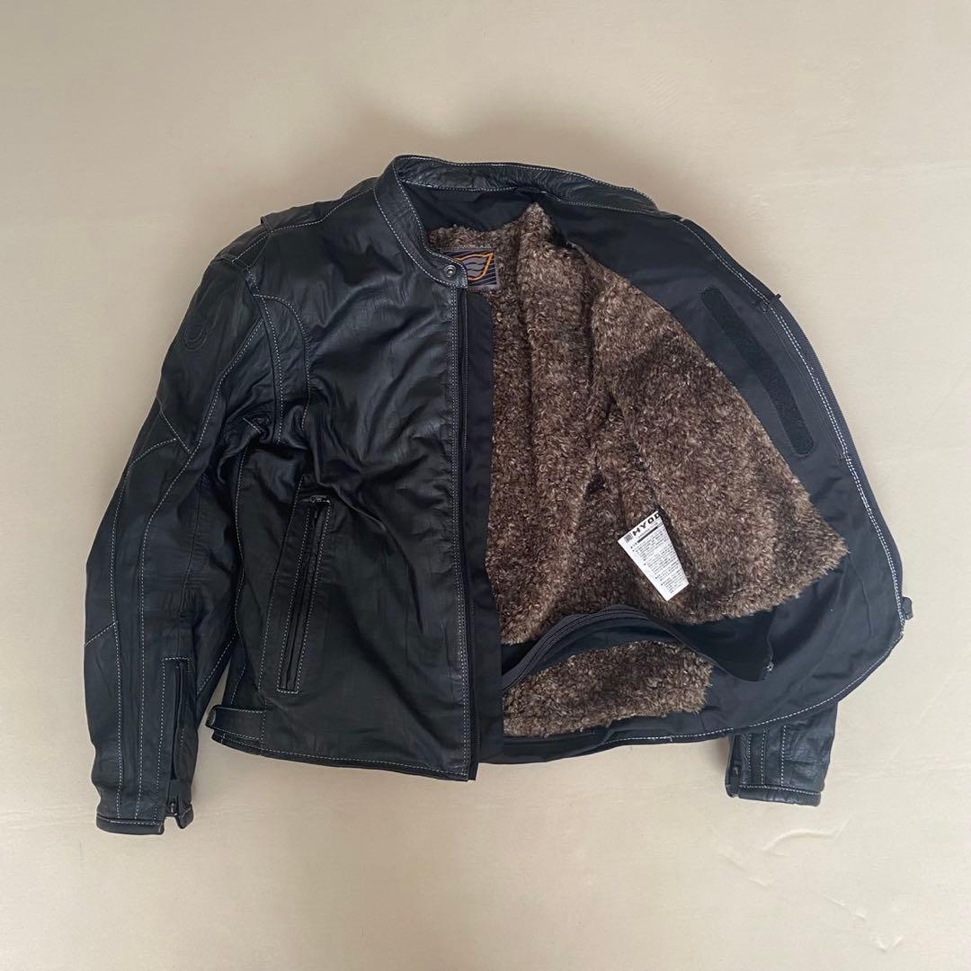 HYOD レザージャケット 黒 ライダース　Mサイズ