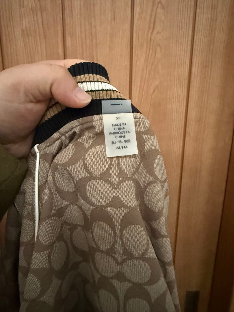 COACH リバーシブル シグネチャーロゴ スカジャン ブルゾン 89647