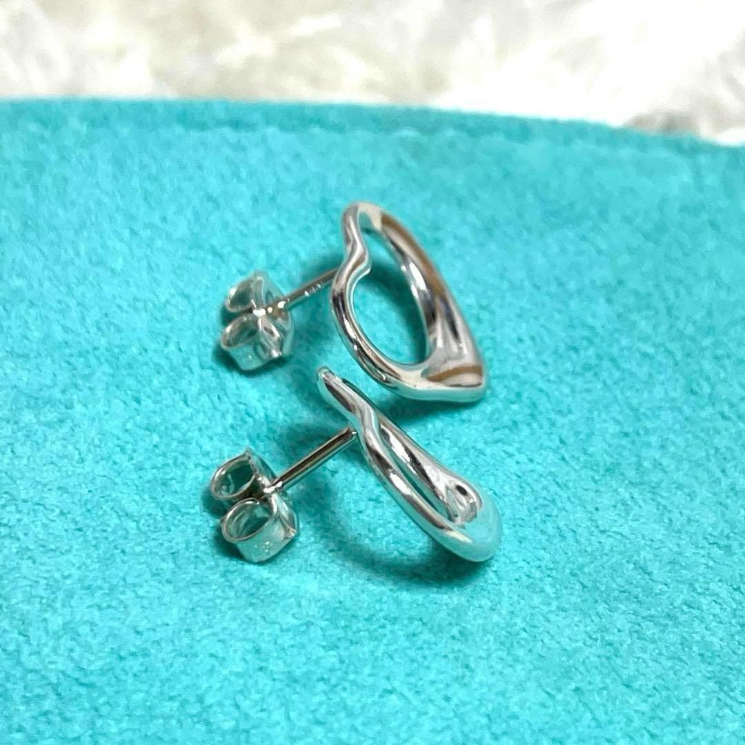 TIFFANY&Co.ティファニー　オープンハートピアス　925 箱ポーチセット