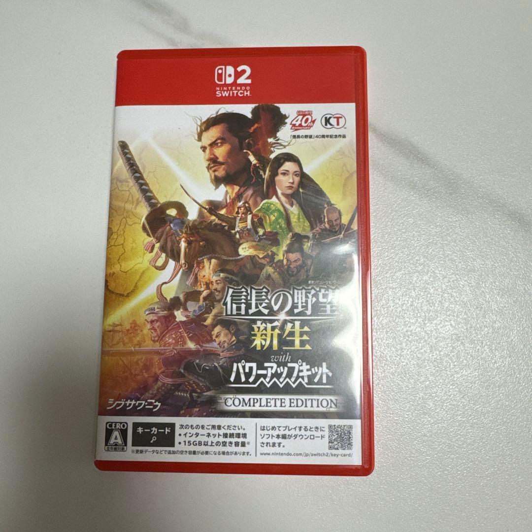 スイッチ2信長の野望 新生 パワーアップキット complete edition