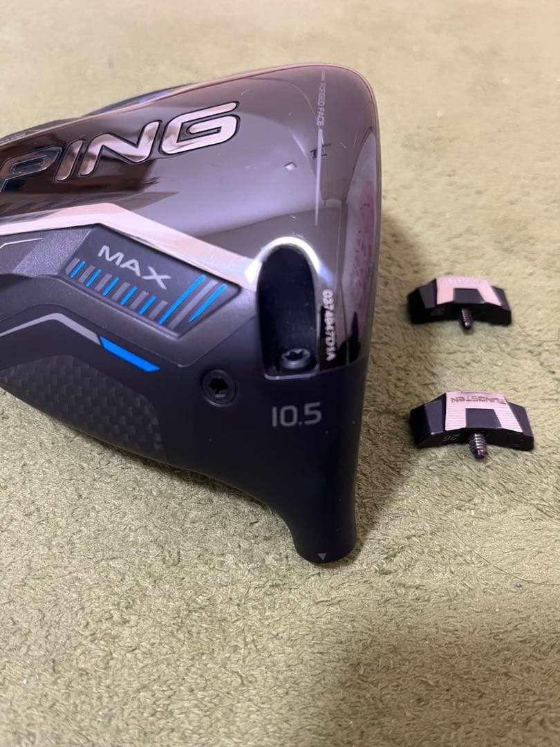 PING G440MAX ドライバー 10.5度ピン ヘッド ウェイト2個