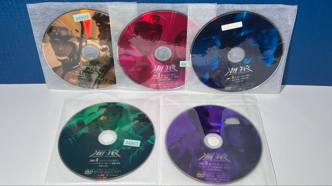 海猿 DVD 1-5巻＋映画4本セット