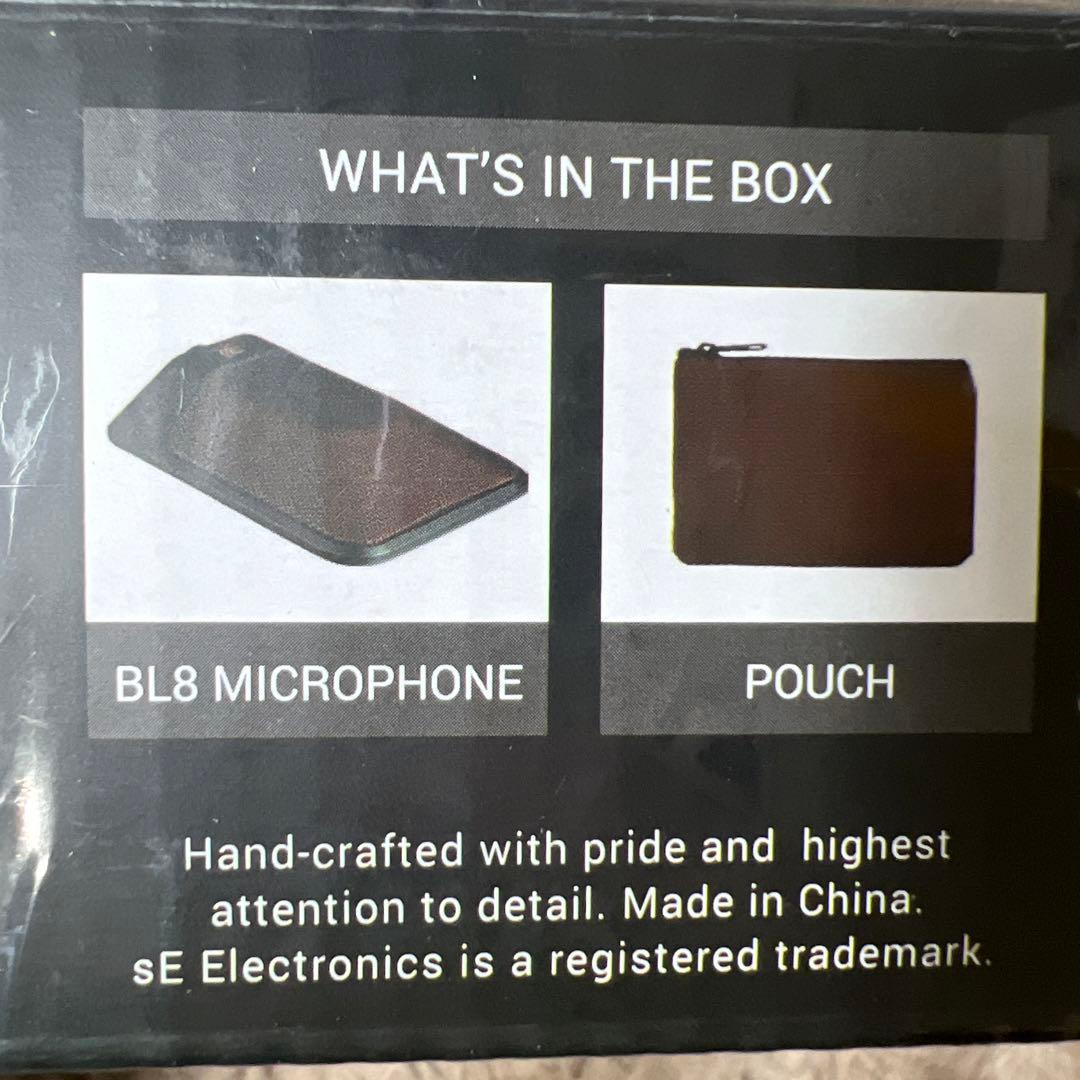 SE Electronics BL8カーディオイド境界マイクEQコントロール付き