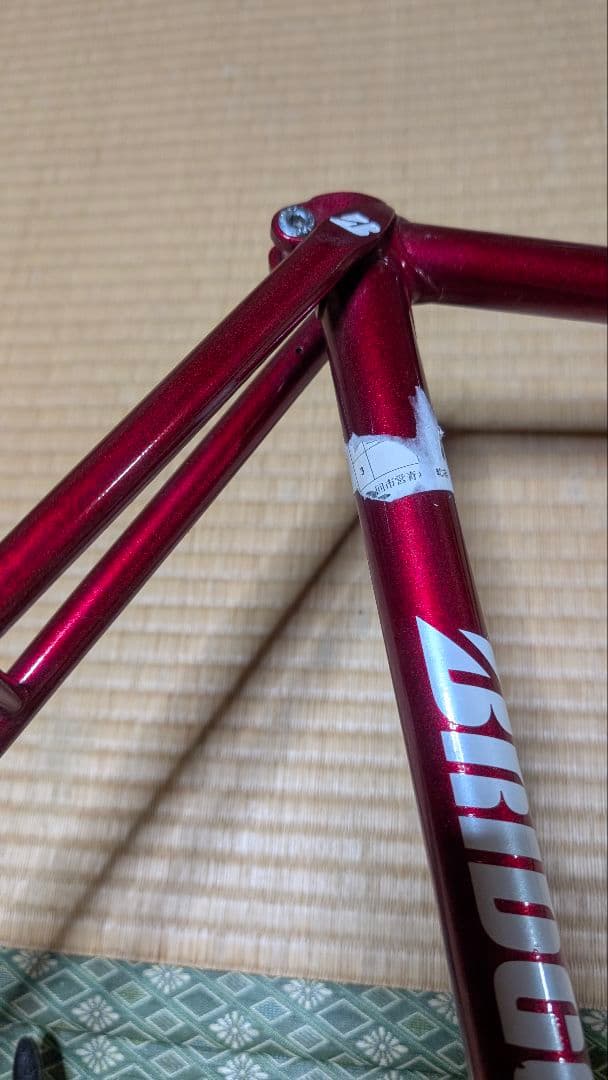 レッドピスト・シングルスピードフレーム