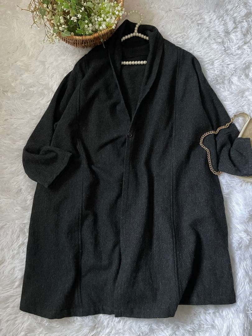 nest Robe 軽い ウール ラグラン コート 45R 45rpm 好きな方