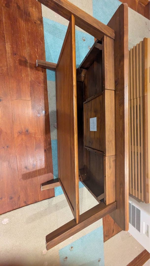 【みしり】ウォールナット　センターテーブル