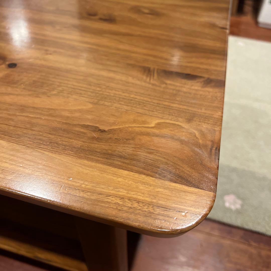 【みしり】ウォールナット　センターテーブル