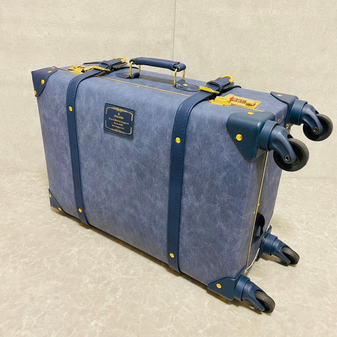 ほぼ未使用 &chouette アンドシュエット キャリーケース スーツケース