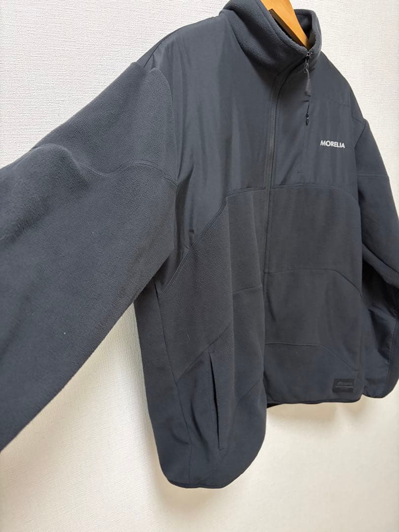 モレリア　異素材切り替え　フリースジャケット　XL