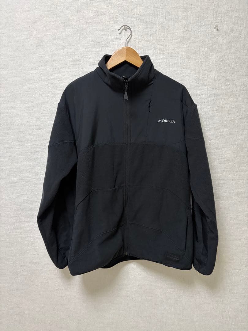 モレリア　異素材切り替え　フリースジャケット　XL