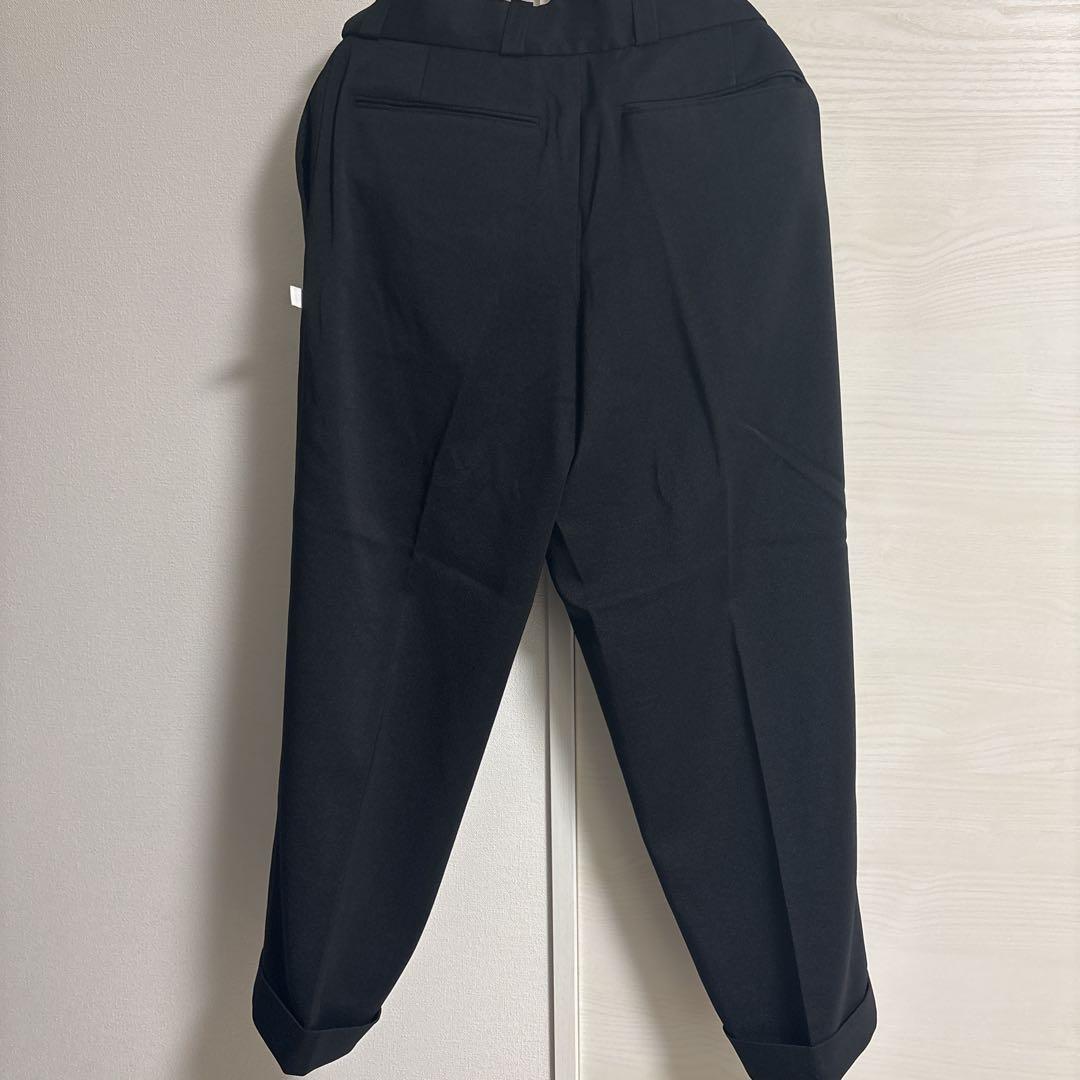 CAHLUMN Polyester 1 Tuck Slacks Pant 新品