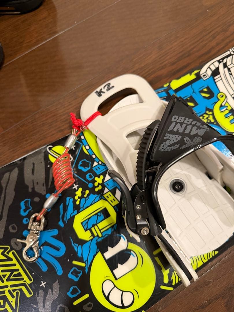 スノーボードセット K2 ジュニア　120センチ　ビンディング、ブーツ3点セット