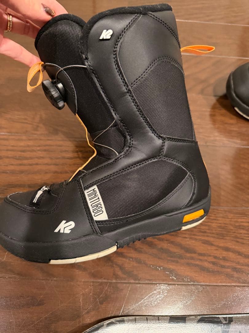 スノーボードセット K2 ジュニア　120センチ　ビンディング、ブーツ3点セット