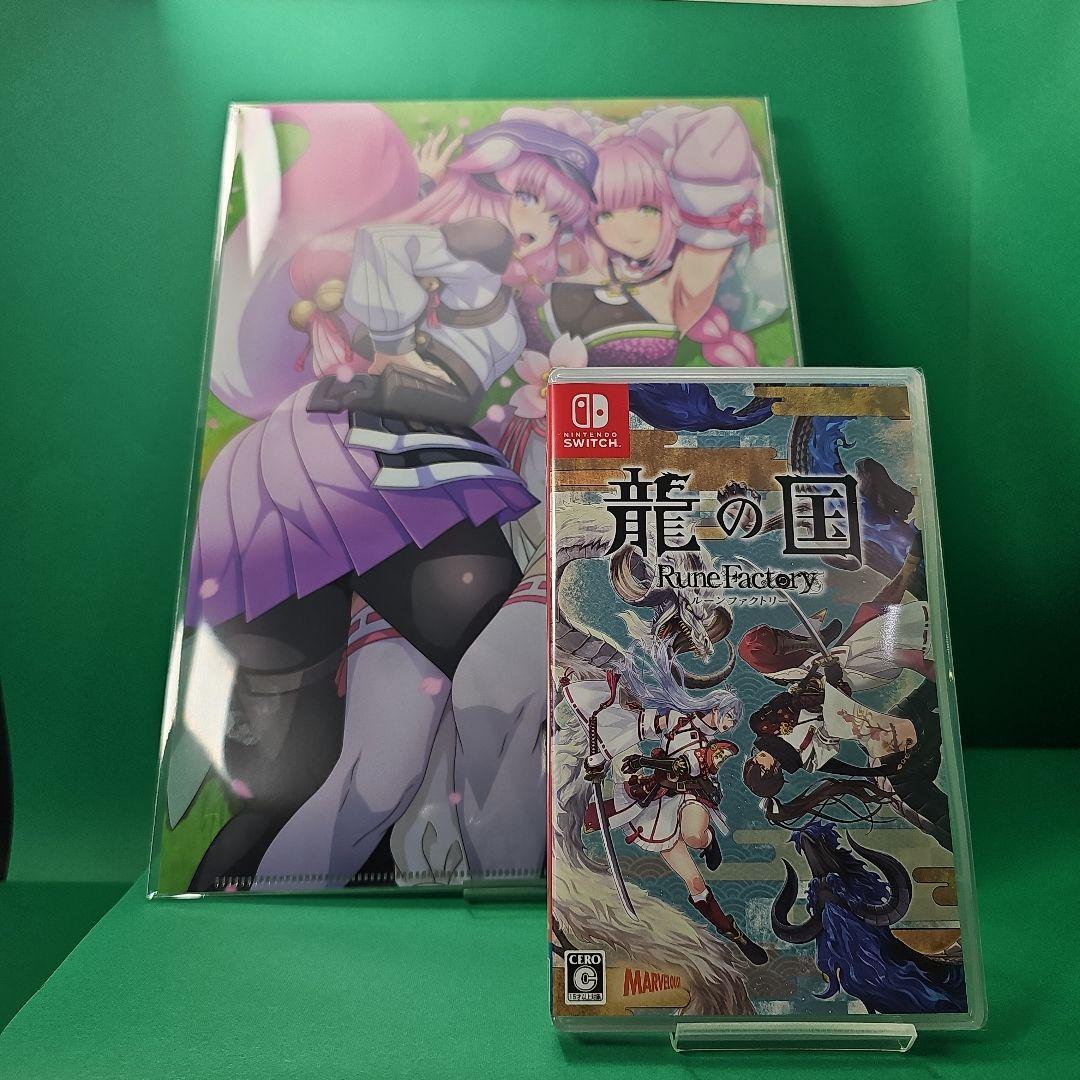 【新品未開封】龍の国 ルーンファクトリー 数量限定特典クリアファイル付き