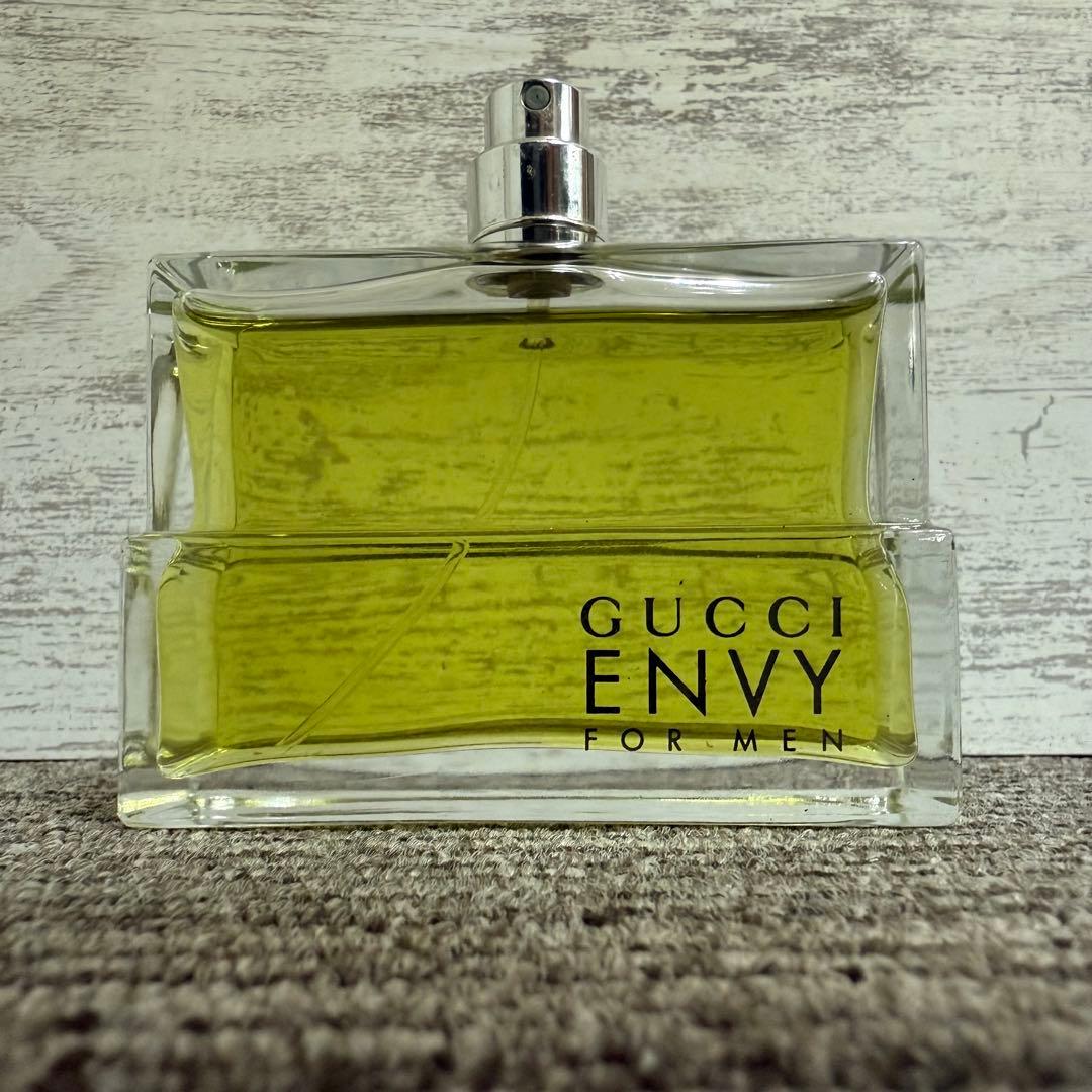 数回使用　【GUCCI】ENVY FOR MEN 香水　100ml