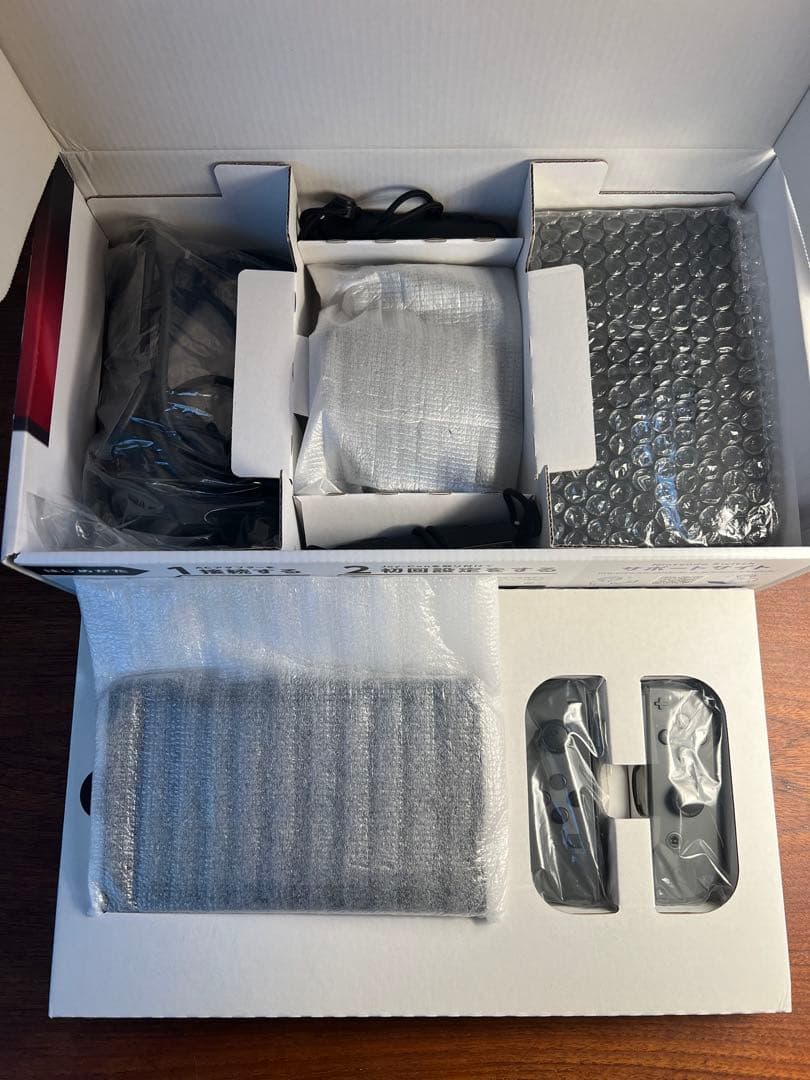 【美品】Nintendo Switch グレー　本体