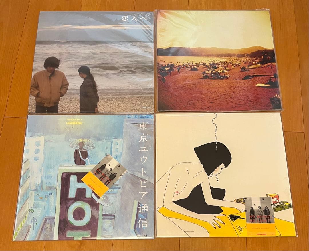 未使用品 4枚セット　LAMP　東京ユウトピア通信　ゆめ 八月の詩情 恋人へ