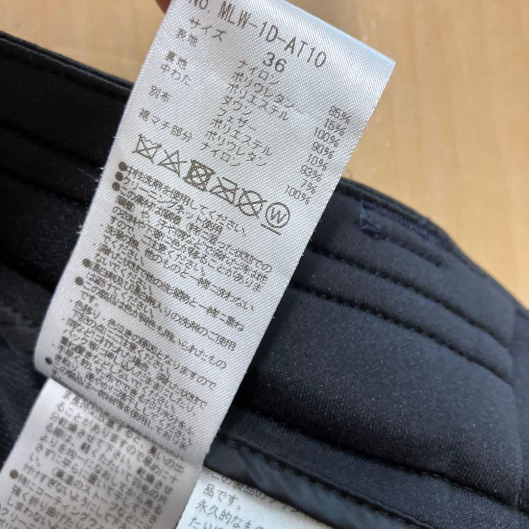 MARK&LONA マークアンドロナ　ダウンパンツ　レディース　サイズ36