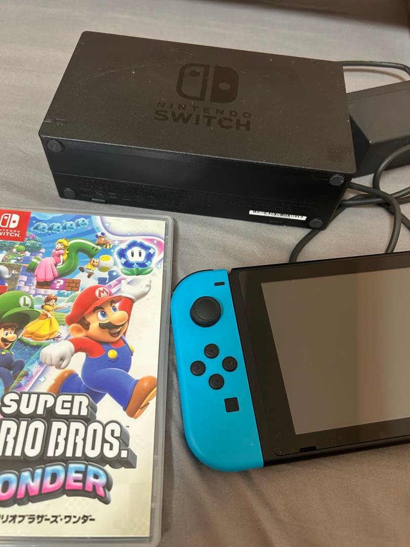 Nintendo Switch 本体 青/赤 スーパーマリオブラザーズソフト付き