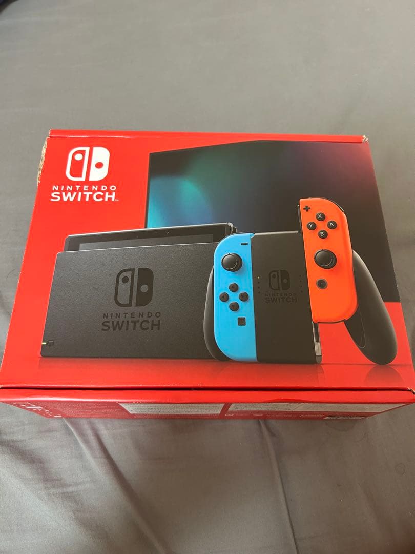 Nintendo Switch 本体 青/赤 スーパーマリオブラザーズソフト付き