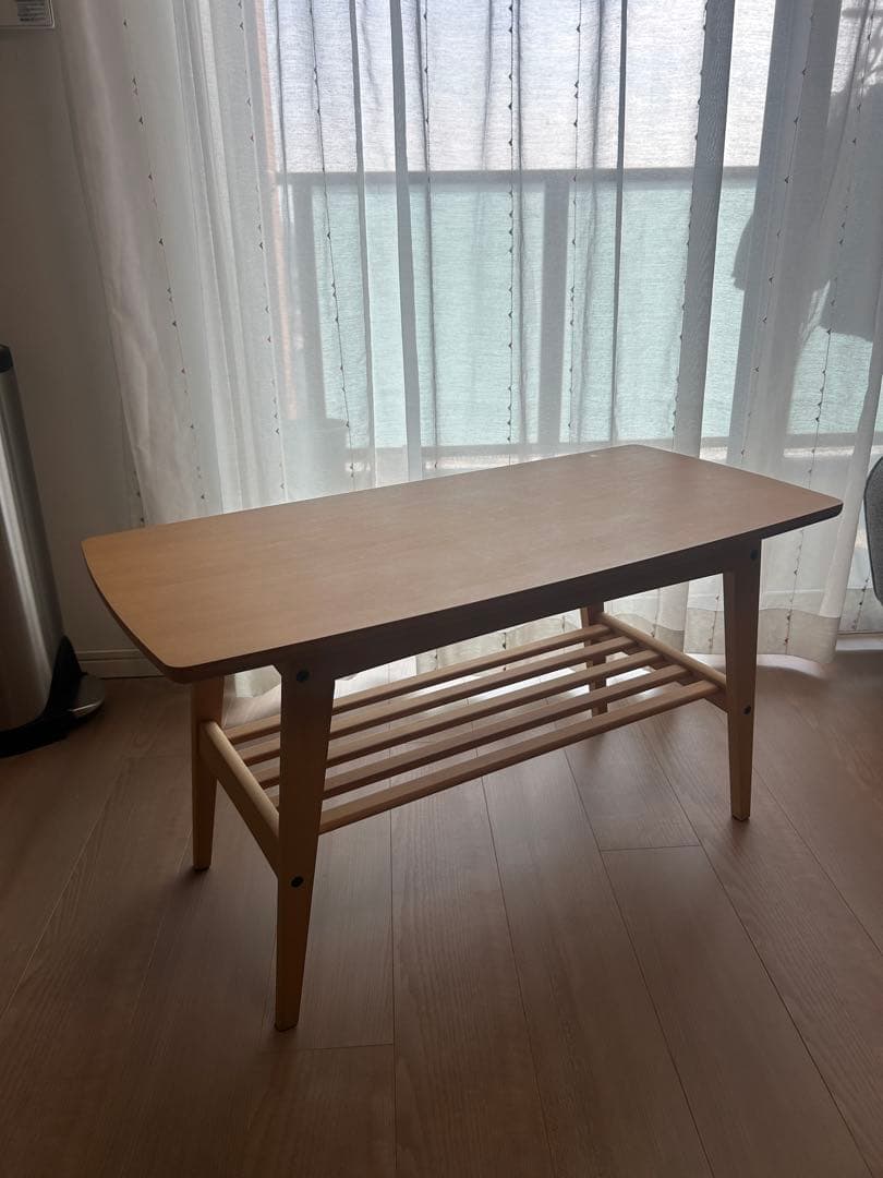 カリモク60 リビングテーブル　ピュアビーチ　直接のお引き取り大歓迎 横浜市より