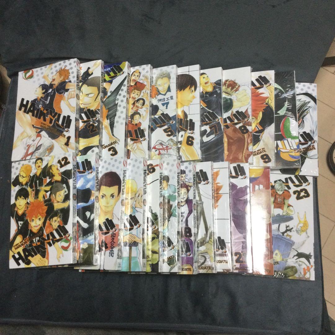 新品　ハイキュー!! 漫画　海外版(英語) Haikyuu!! 英語版 全45巻