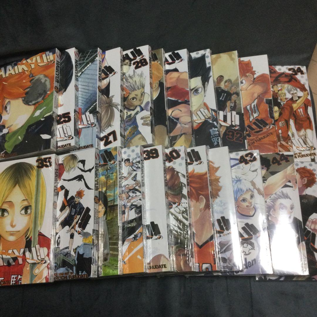 新品　ハイキュー!! 漫画　海外版(英語) Haikyuu!! 英語版 全45巻