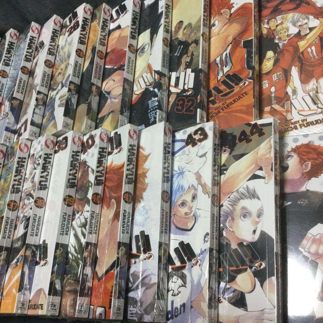 新品　ハイキュー!! 漫画　海外版(英語) Haikyuu!! 英語版 全45巻