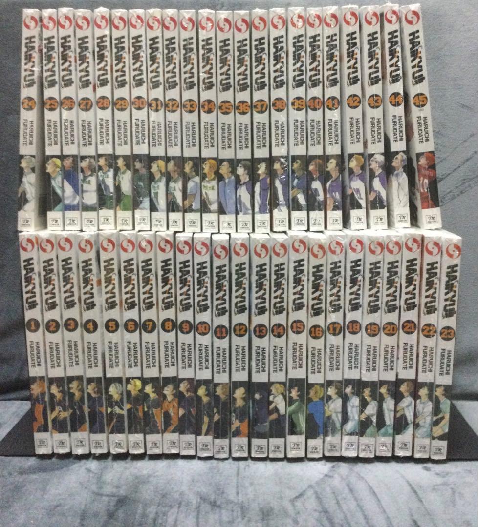 新品　ハイキュー!! 漫画　海外版(英語) Haikyuu!! 英語版 全45巻