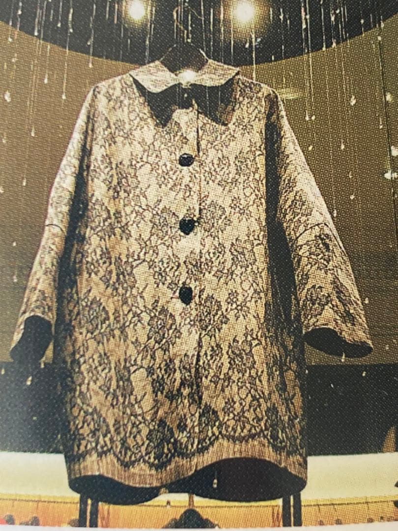 MACKINTOSHマッキントッシュ　ゴム引き　レースプリント　ベージュ　コート