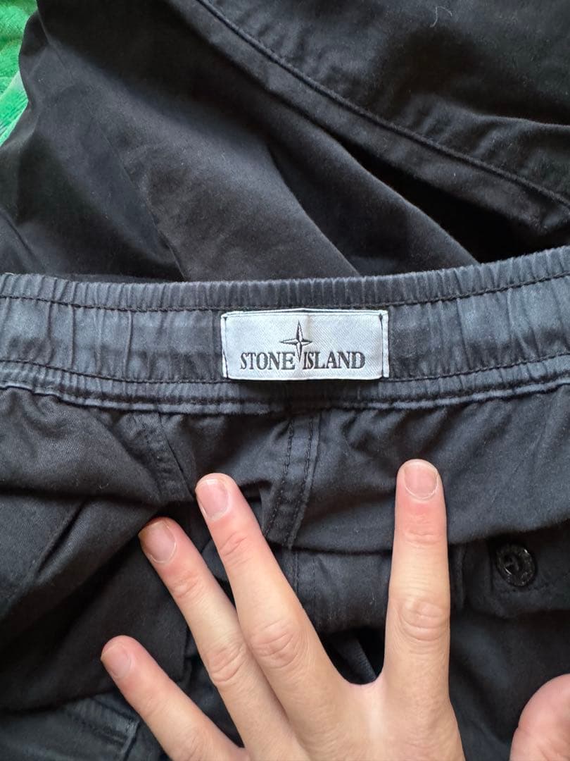 STONE  ブラック　パンツ