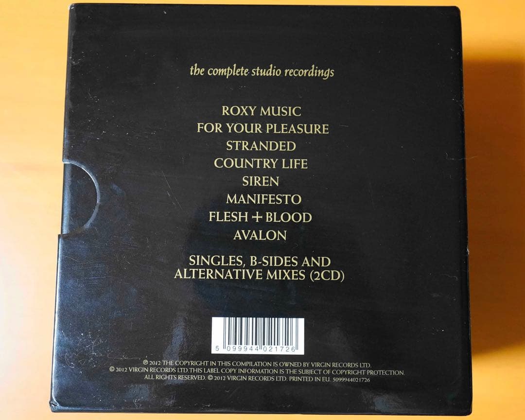 洋楽 RoxyMusic:The Complete Studio Recordings