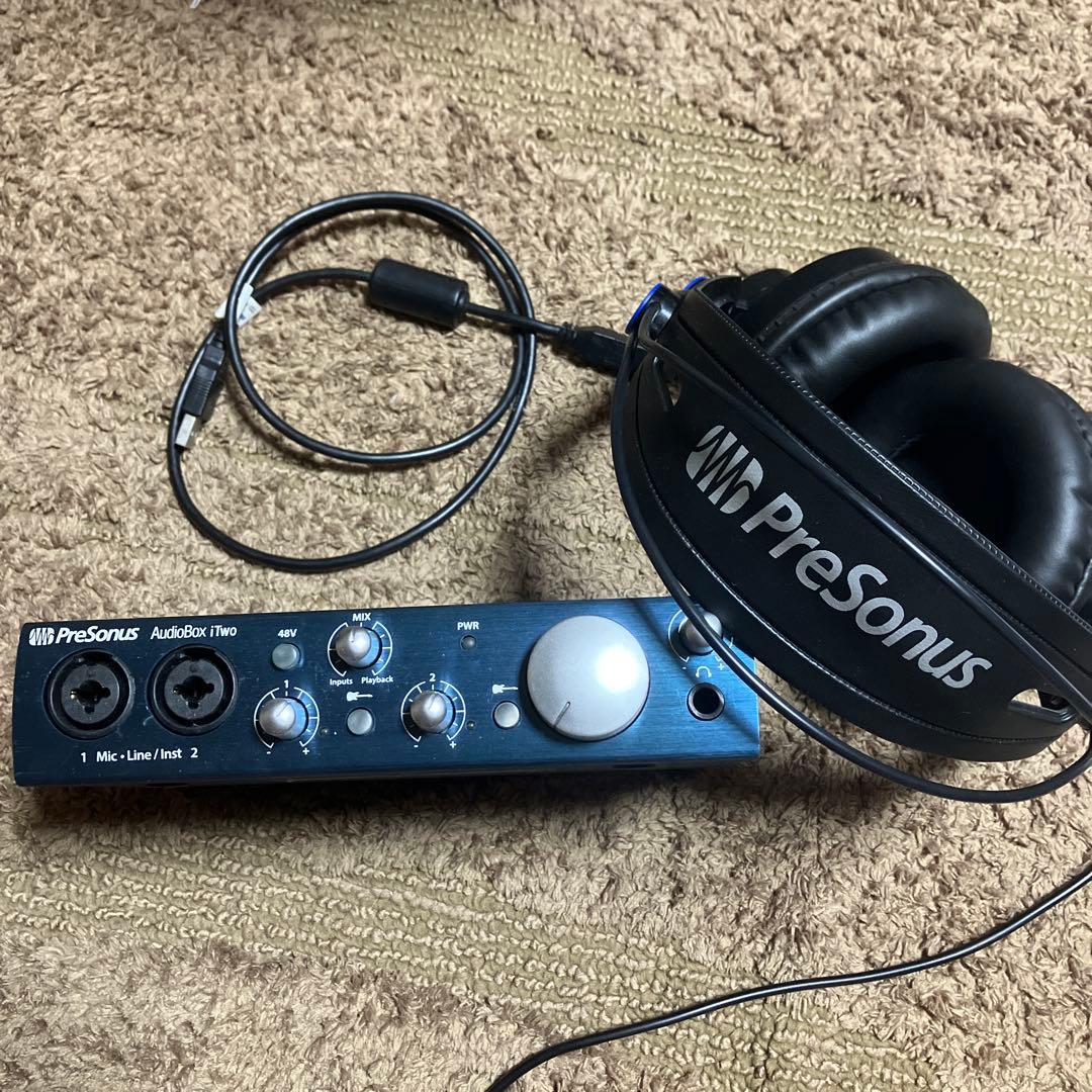 PreSonus Audiobox iTwo Studio+ヘッドフォン