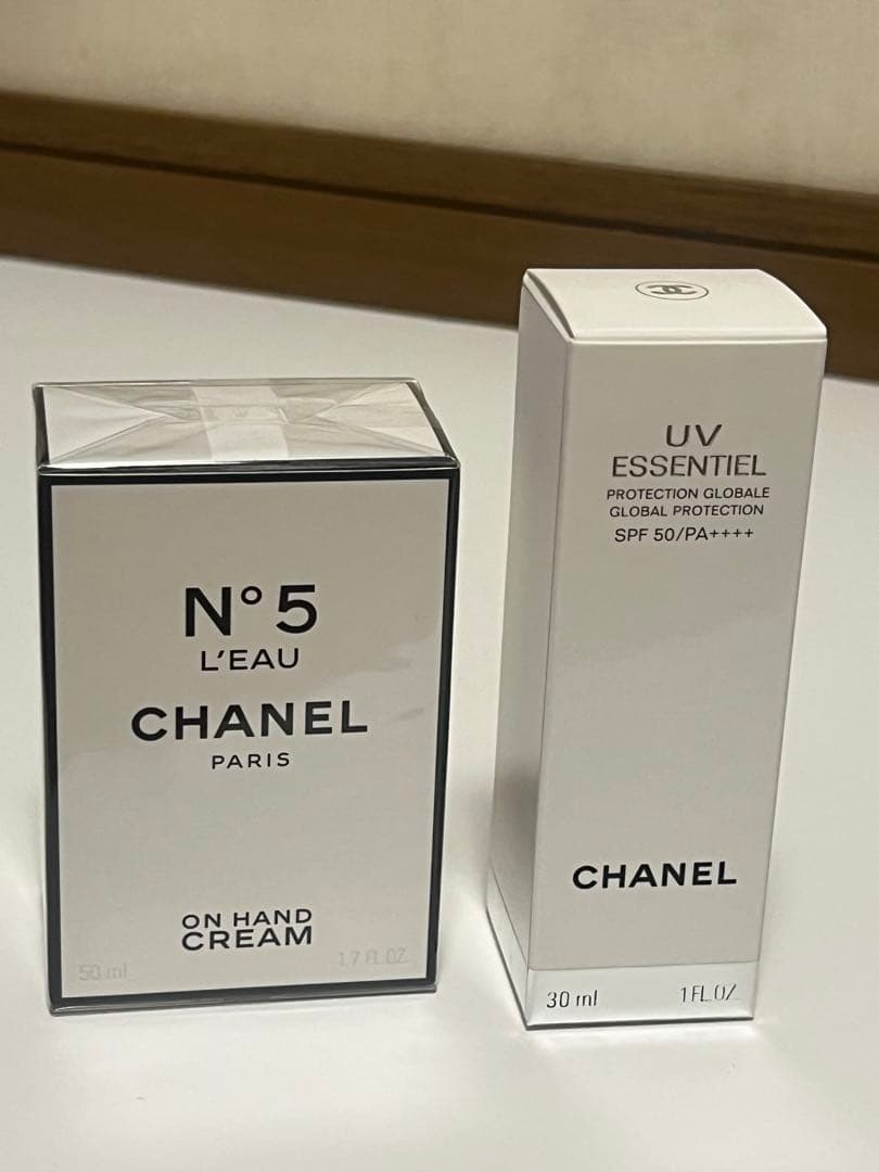最終値下げCHANEL N°5ハンド&ボディクリーム　日焼け止めジェルクリーム