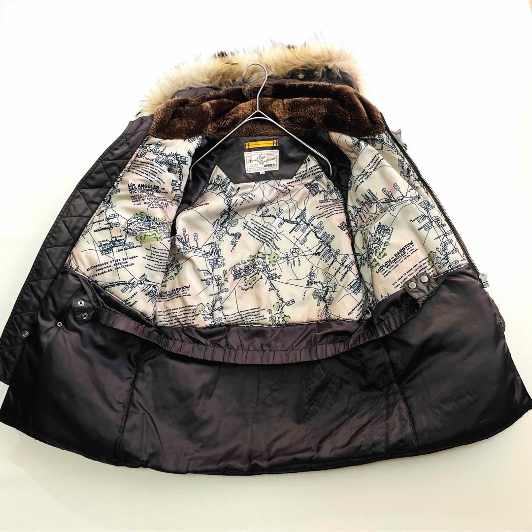 6612 アヴィレックス　フライトジャケット　N-3B ワッペン　カーキ