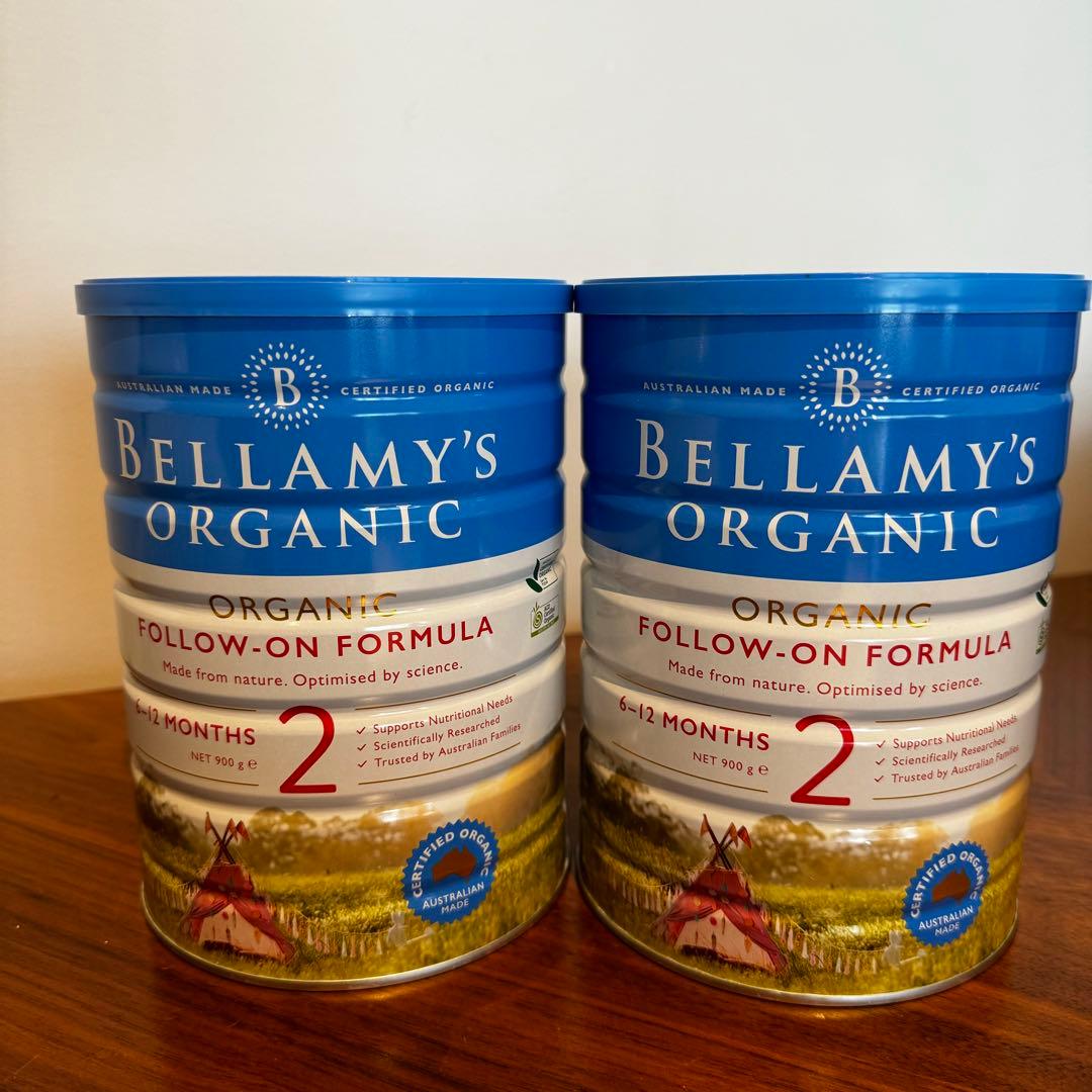 ベラミーズ オーガニック 粉ミルク step2 (6〜12ヶ月) 　2缶セット
