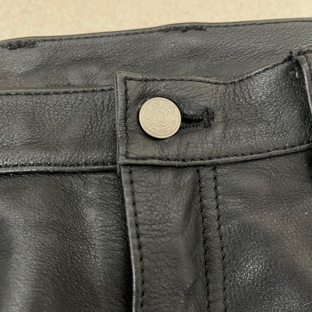 HYOD レザーパンツ D30 メッシュ Lサイズ バイク 牛革