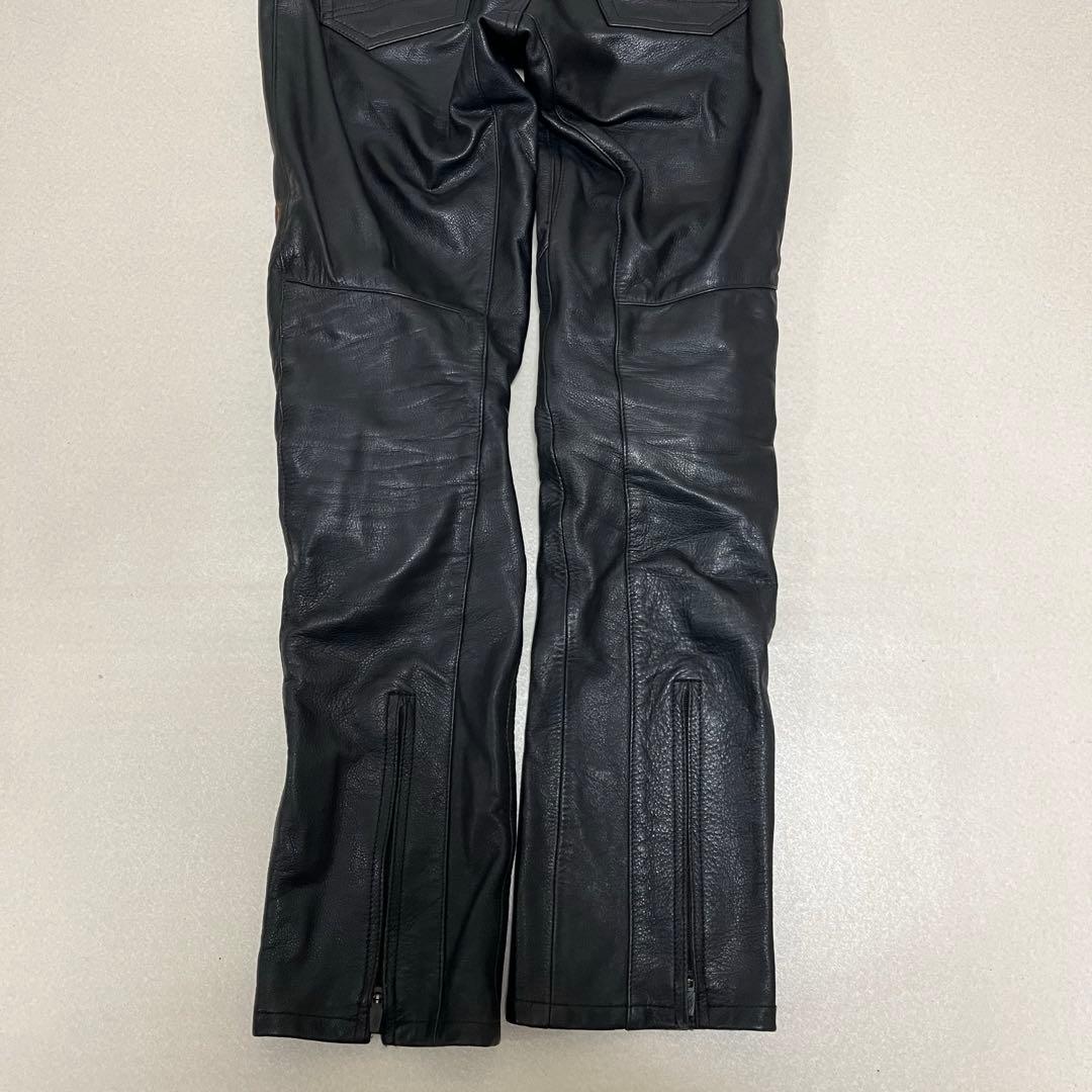 HYOD レザーパンツ D30 メッシュ Lサイズ バイク 牛革