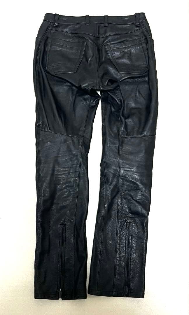 HYOD レザーパンツ D30 メッシュ Lサイズ バイク 牛革