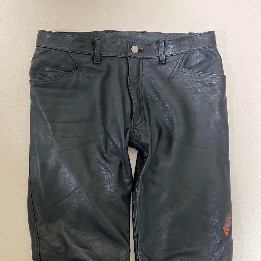 HYOD レザーパンツ D30 メッシュ Lサイズ バイク 牛革