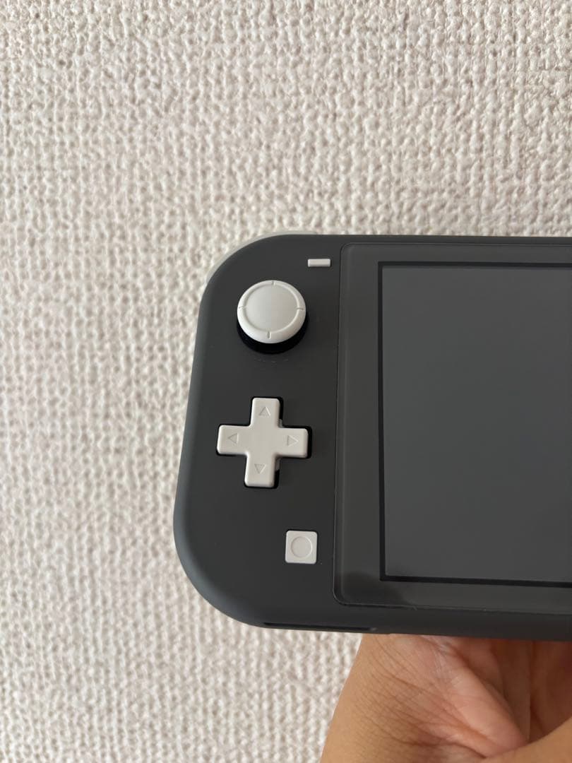 Nintendo Switch Lite グレー 本体　充電器SDカード付き箱有