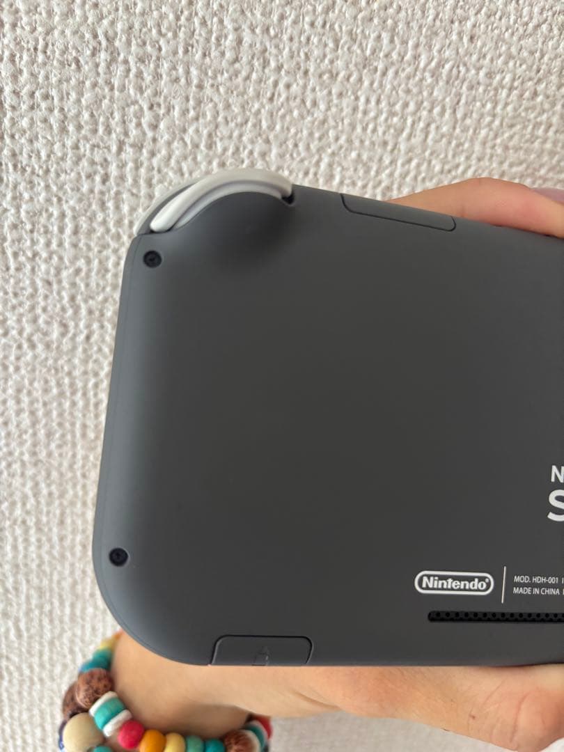 Nintendo Switch Lite グレー 本体　充電器SDカード付き箱有